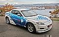 Mazda startet Alltagsversuch mit dem RX-8 Hydrogen RE. Foto: Auto-Reporter/Mazda